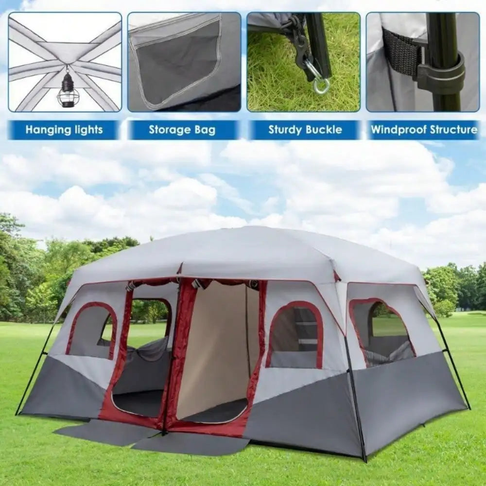 Cabin Tent 10 Person 2 Rooms