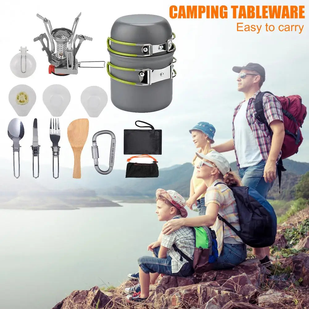 Camping Hiking Cookware /Tableware Set