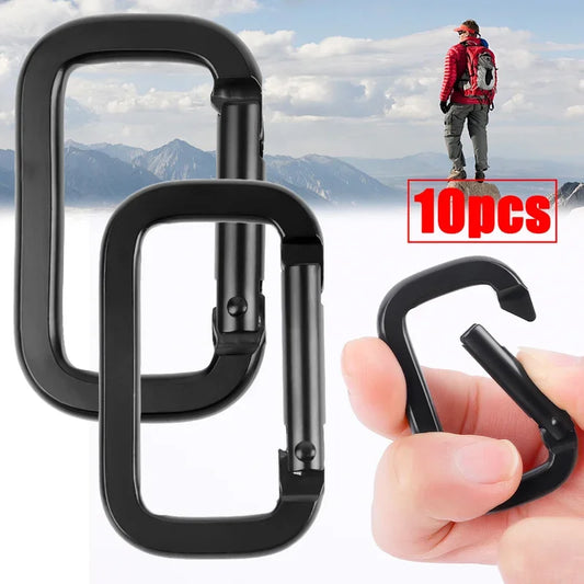 Square-Ring Spring Carabiner