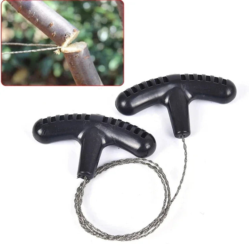 1PC Manual Hand Steel Rope Chain Saw