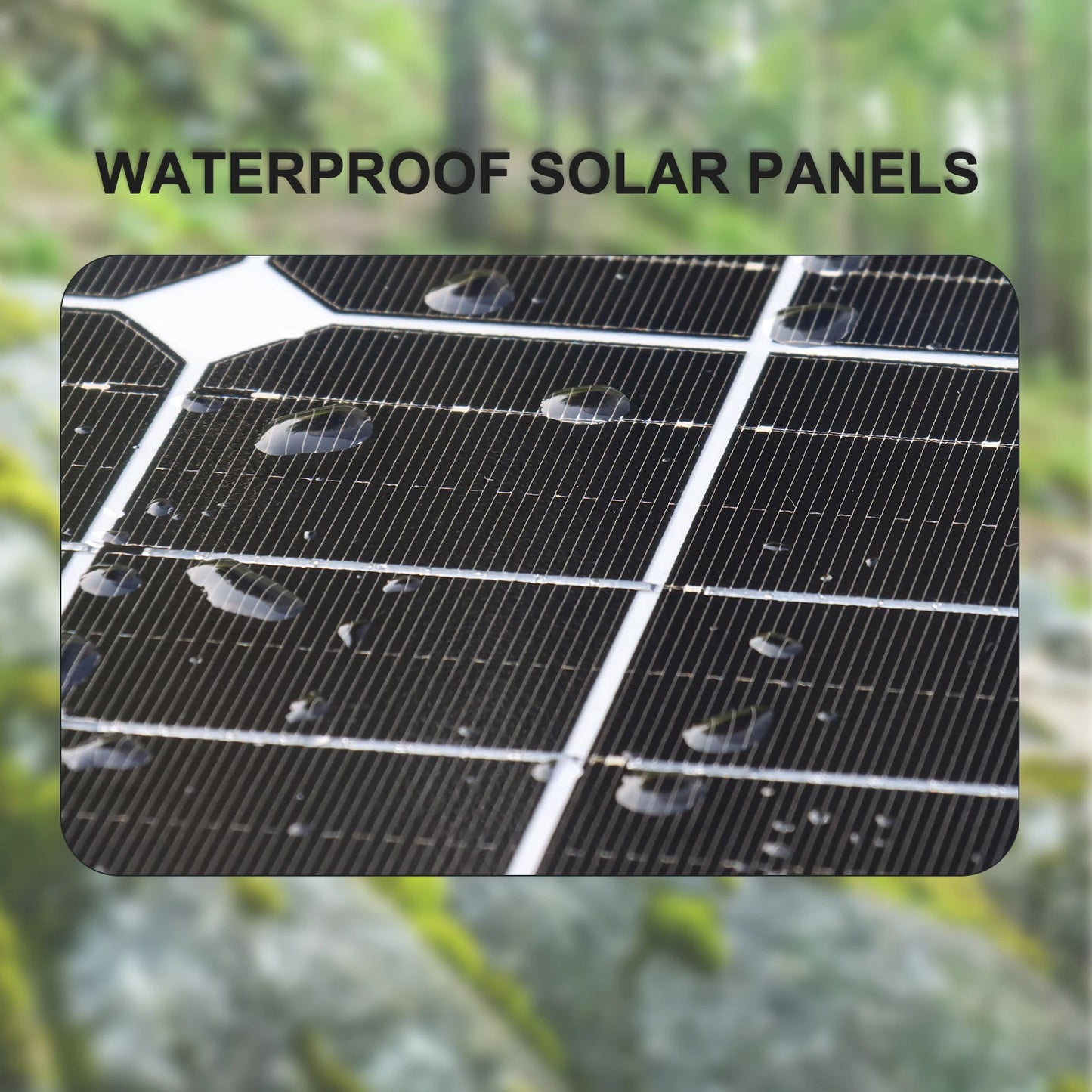 19.8V 200W Glass Rigid Solar Panel