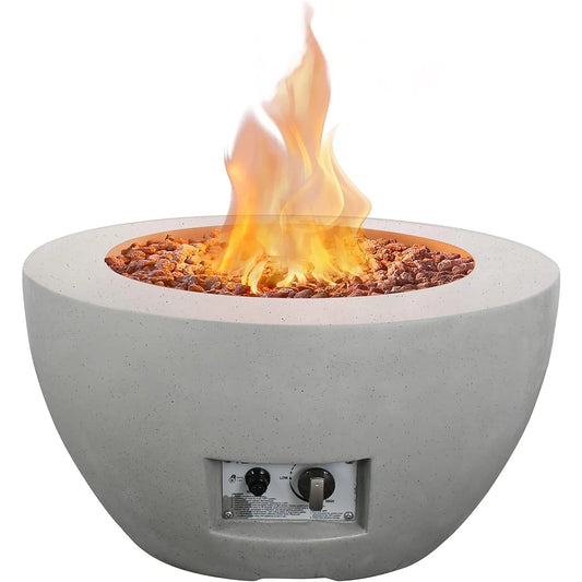 25 Inch Propane Fire Table, 50,000 BTU