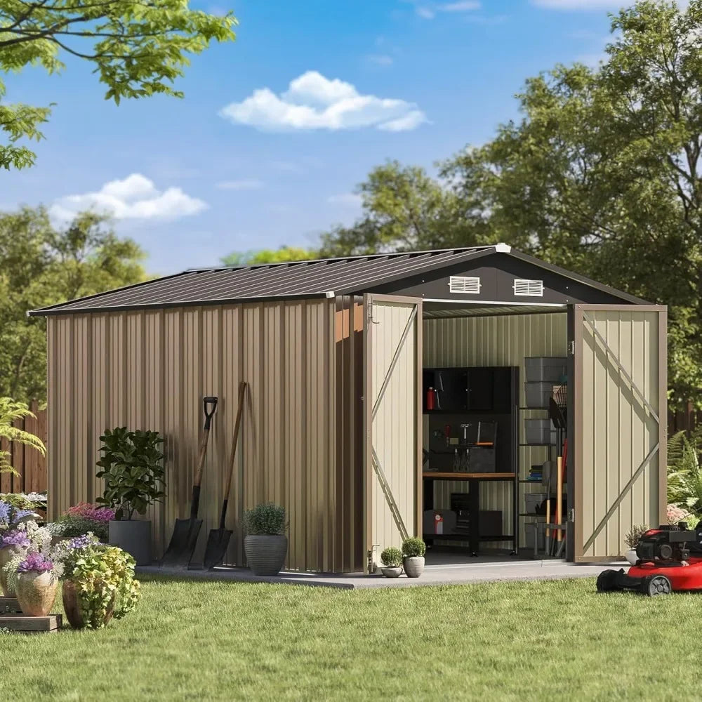 8x10 Feet Outdoor Storage Shed