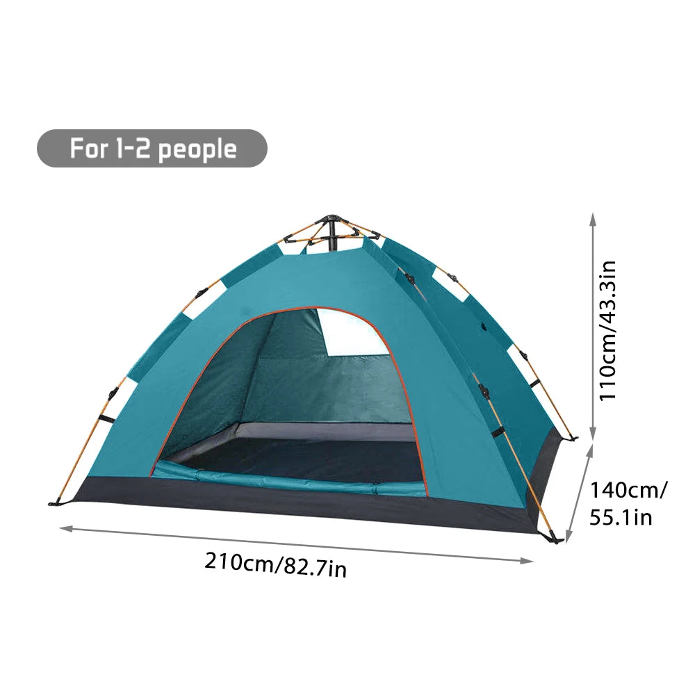 Pop Up Water-resistant Tent for 1-2 People