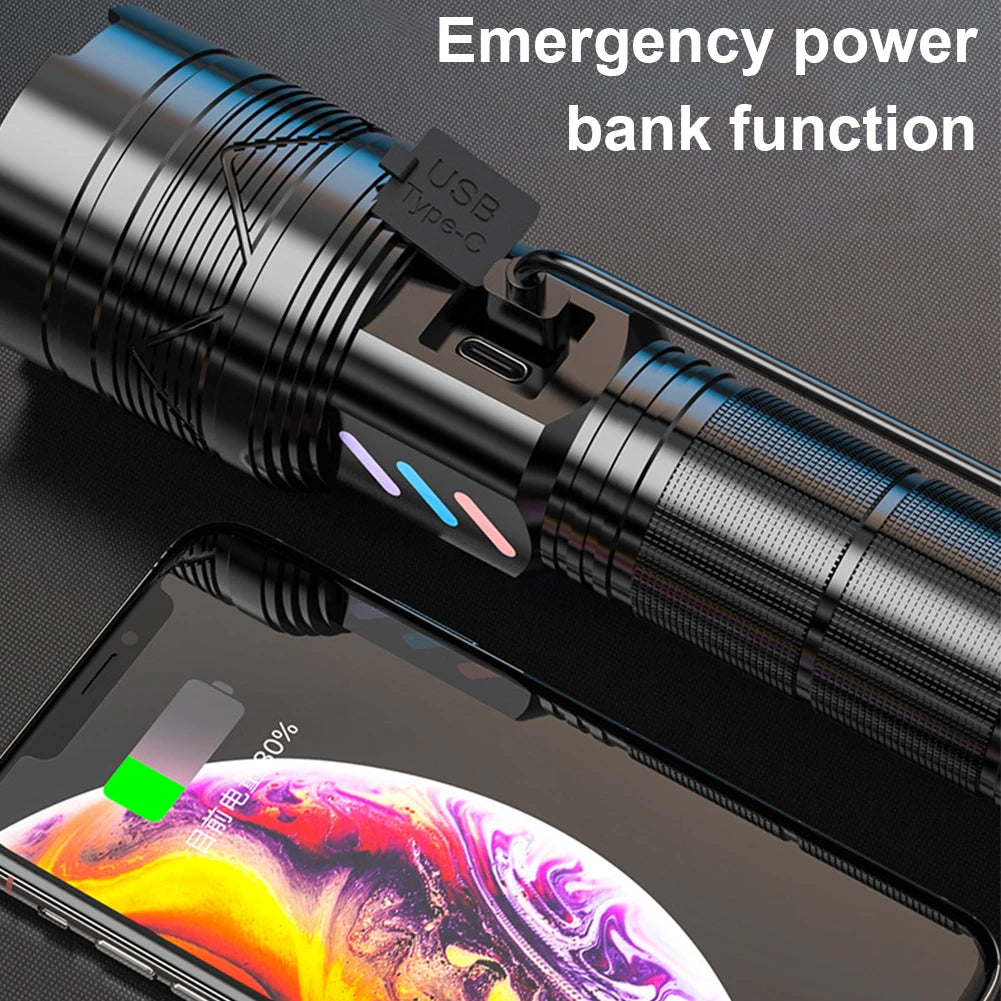 20W LED Ultra-long Distance LEP Flashlight