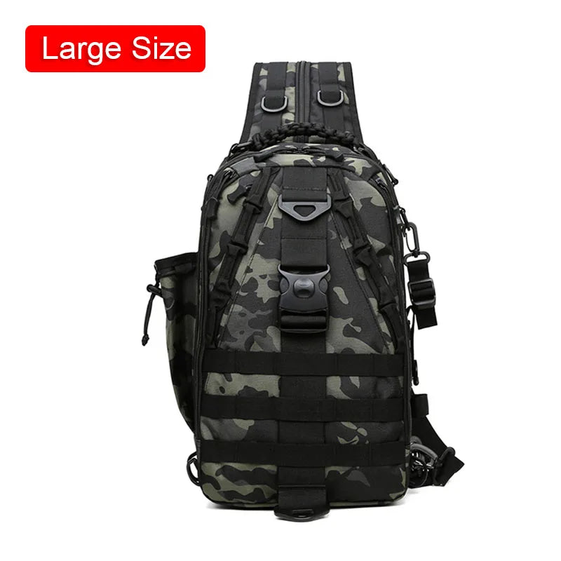 Waterproof Outdoor Multifunctional Camping Rucksack, Shoulder Bag