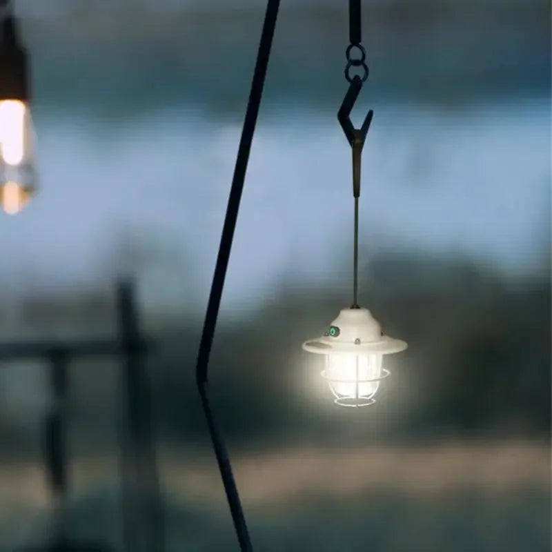 Outdoor Hanging USB Rechargeable LED Camping Lantern